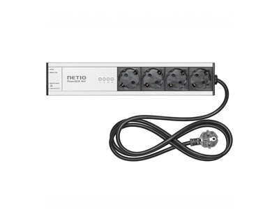 NETIO, PowerBOX 4KF smart PDU, 4x Schuko aljzat, 1x LAN interface