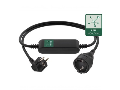 NETIO, REST-101Y PowerCable 1x C13 aljzattal, WiFi interface (EU plug)
