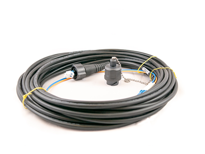 Optikai Kültéri Patch kábel, Single Mode, 9/125, SIAE (IP67-LC) - LC, 15 méter (ALFOplus)