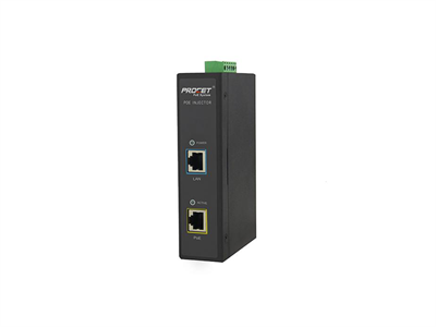 Procet, PoE injector, 60W, 44-57Vac / 44-57Vdc, 1xLAN, 1xPoE (passzív), 1xAC/DC port