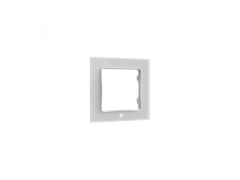 Shelly, Wall Switch Frame x1 White AccessPoint Kft.