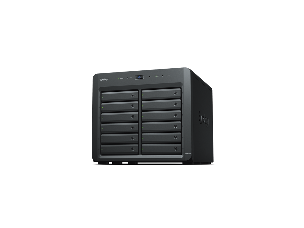 Synology, NAS 12 fiókos Bővítő egység - DX1215II