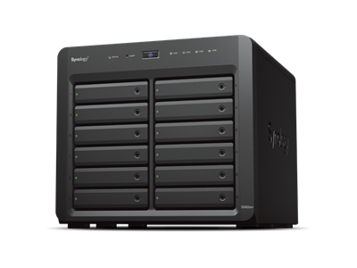 Synology, NAS 12 fiókos DS3622xs+ Intel Xeon D-1531 6x2,7GHz, 16GB DDR4 ECC, 2x1GbE, 2x10GbE 2xUSB3.2