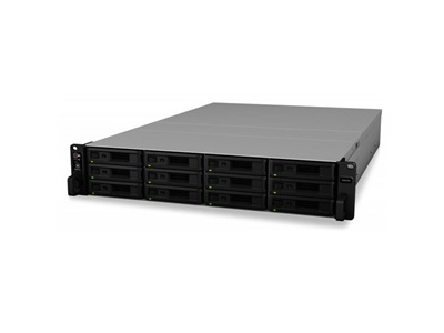 Synology, NAS 12 fiókos RS3618XS Intel Xeon D-1521 4x2,4GHz, 8GB DDR4, 4x1GbE, 3xUSB3.2