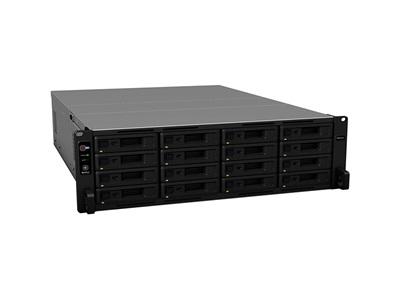 Synology, NAS 16 fiókos RS4021xs+ Intel Xeon D-1541 8x2,1GHz, 16GB DDR4, 4x1GbE, 2x10GbE, 2xUSB3.2