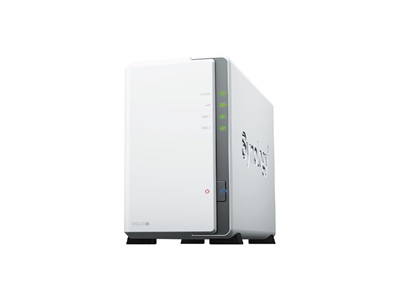 Synology, NAS 2 fiókos DS223j Realtek RTD1619B 4x1,7GHz, 1GB DDR4, 1x1GbE, 2xUSB3.2Gen1