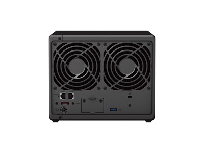 Synology, NAS 4 Fiókos AMD Ryzen R1600 2x2,6GHz, 20GB DDR4 ECC, 2x1GbE, 2xUSB3.2 - DS923+20G