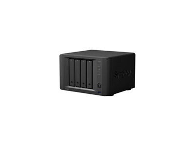 Synology, NAS 4 fiókos DVA3221 NVR Intel Atom C3538 4x2,1GHz 8GB DDR4, 4x1GbE, 2xeSATA