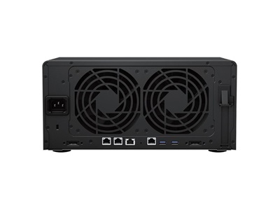 Synology, NAS 8 fiókos AMD Ryzen V1780B 4x3,6GHz, 8GB DDR4 ECC, 2x1GbE, 1x10GbE, 3xUSB3.2Gen1 - DS1823xs+