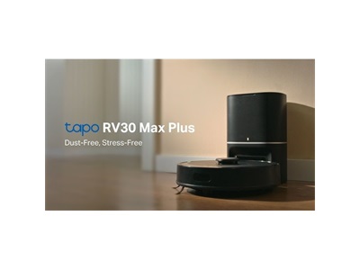 TP-Link, 5300Pa Hyper Suction Robot Vacuum & Mop + Smart Auto-Empty Dock