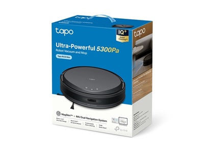 TP-Link, 5300Pa Suction MagSlim™ LiDAR Navigation Robot Vacuum and Mop
