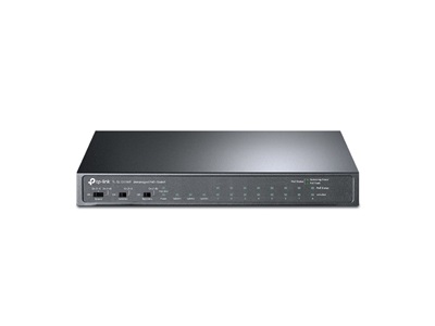 TP-Link, 8-Port 10/100Mbps + 3-Port Gigabit Desktop Switch with 8-Port PoE+