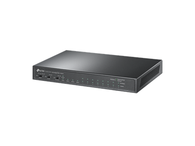 TP-Link, 8-Port 10/100Mbps + 3-Port Gigabit Desktop Switch with 8-Port PoE+