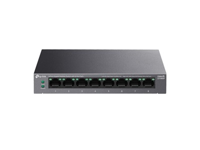 TP-Link, 8-Port Gigabit Desktop Switch with 8-Port PoE+
