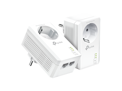 TP-Link, AV1000 2-Port Gigabit Passthrough Powerline Starter Kit
