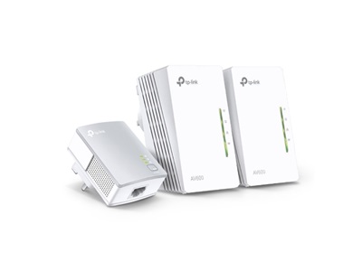 TP-Link, AV600 Powerline Wi-Fi 3-Pack Kit