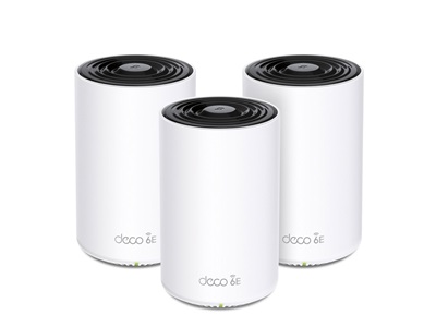 TP-Link, AXE5400 Tri-Band Mesh Wi-Fi 6E System (3 pack)