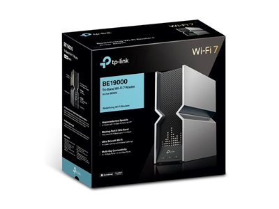 TP-Link, BE19000 Tri-Band Wi-Fi 7 Router