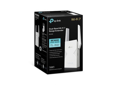TP-Link, BE3600 Dual-Band Wi-Fi 7 Range Extender