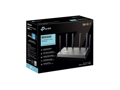 TP-Link, BE6500 Dual-Band Wi-Fi 7 Router