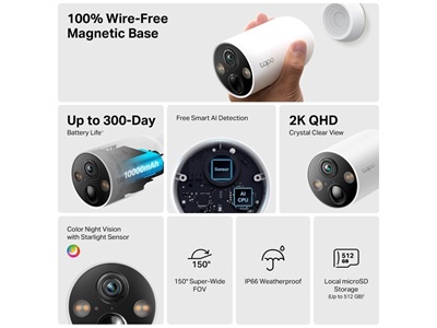 TP-Link, Battery-Powered Outdoor Security Camera