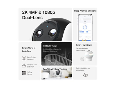 TP-Link, Dual-Lens Smart Baby Camera