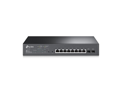 TP-Link, Omada 10-Port Gigabit Smart Switch with 8-Port PoE+ (SG2210MP)