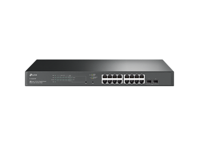 TP-Link, Omada 18-Port Gigabit Smart Switch with 16-Port PoE+ (SG2218P)