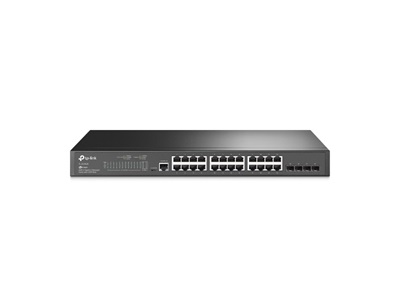 TP-Link, Omada 24-Port Gigabit L2+ Managed Switch with 4 SFP Slots (SG3428)