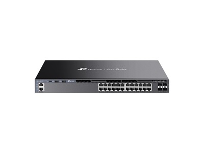 TP-Link, Omada 24-Port Gigabit Stackable L3 Managed Switch with 4 10G Slots (SG6428X)