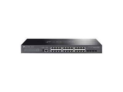 TP-Link, Omada 24-Port Gigabit Stackable Lite L3 Managed Switch with 4× 10G Slots