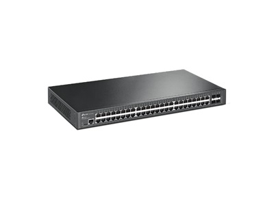 TP-Link, Omada 48-Port Gigabit L2+ Managed Switch with 4 SFP Slots (SG3452)