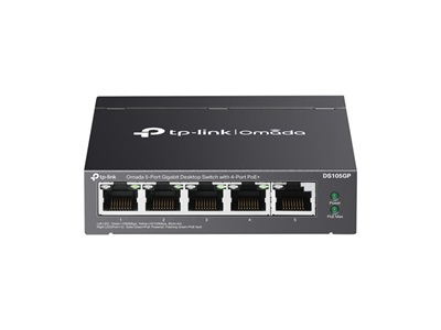 TP-Link, Omada 5-Port Gigabit Unmanaged Desktop Switch with 4-Port PoE+