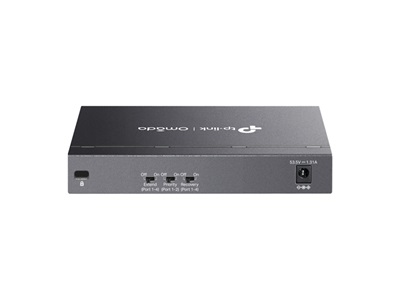 TP-Link, Omada 6-Port 10/100Mbps Unmanaged Desktop Switch with 4-Port PoE+