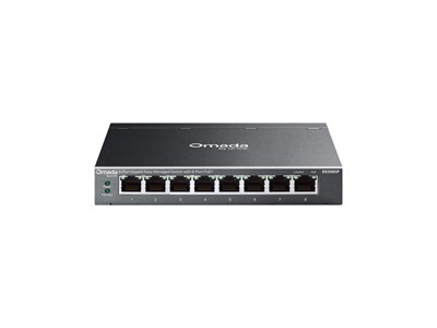 TP-Link, Omada 8-Port Gigabit Easy Managed Switch with 8-Port PoE+