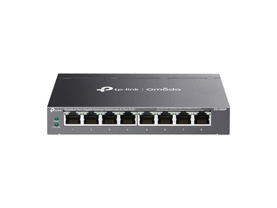 TP-Link, Omada 8-Port Gigabit Unmanaged Desktop Switch with 8-Port PoE+