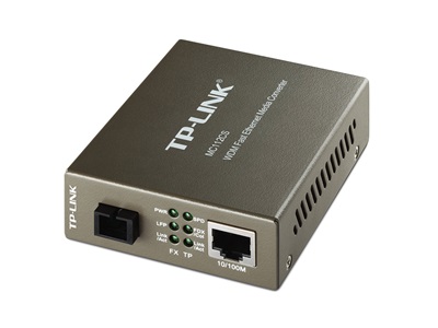 TP-Link, MC112CS 10/100Mbps WDM Media Converter SP port