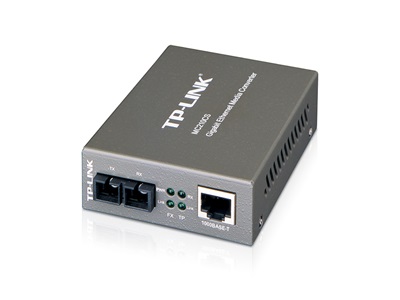 TP-Link, MC210CS Gigabit Single-Mode Media Converter SC port