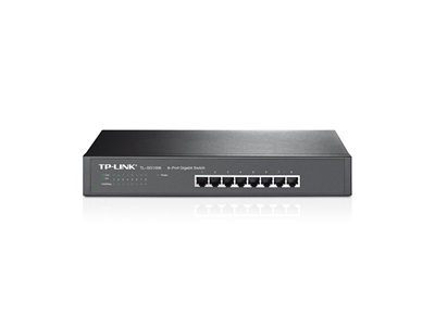 TP-Link, TL-SG1008 Switch Rackmount Unmanaged 8port 10/100/1000 Mbps