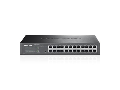 TP-Link, TL-SG1024DE Switch Rackmount EasySmart 24port 10/100/1000 Mbps