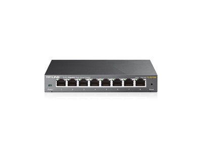 TP-Link, TL-SG108E Gigabit Switch 8port 10/100/1000 Mbps Easy Smart