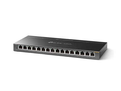 TP-Link, TL-SG116E Unmanaged Pro Switch 16port 10/100/1000 Mbps