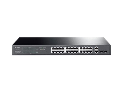 TP-Link, TL-SG1428PE 28-Port Gigabit Easy Smart PoE Switch with 24-Port PoE+