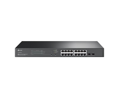 TP-Link, TL-SG2218P JetStream 18-Port Gigabit Smart Switch,16-Port PoE+