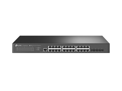 TP-Link, TL-SG3428X-M2 JetStream 24-Port 2.5GBASE-T L2+ Managed Switch with 4 10GE SFP+ Slots