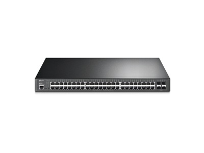 TP-Link, TL-SG3452P JetStream 52-Port Gigabit L2+ Managed Switch with 48-Port PoE+