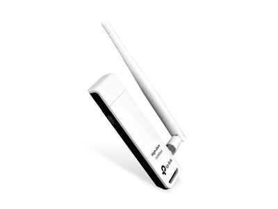 TP-Link, TL-WN722N 150MB Wireless USB adapter HighGain RPSMA foglalattal + 4dBi antenna