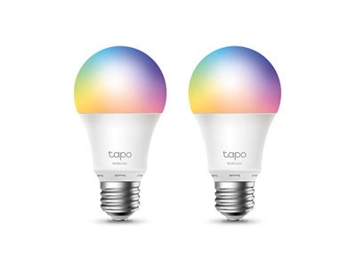 TP-Link, Tapo Okos Wi-Fi izzó, Multicolor, 2-pack