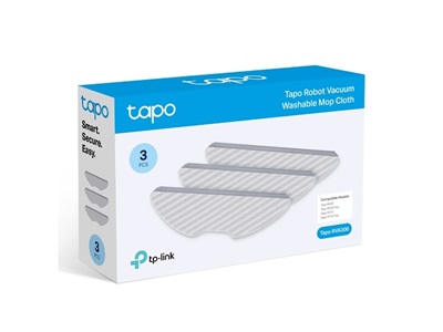 TP-Link, Tapo Robot Vacuum Washable Mop Cloth (Tapo RV30 Plus, Tapo RV30, Tapo RV10 Plus, Tapo RV10)