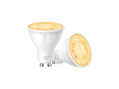 TP-Link, Tapo Smart Wi-Fi Spotlight, Dimmable, 2-Pack